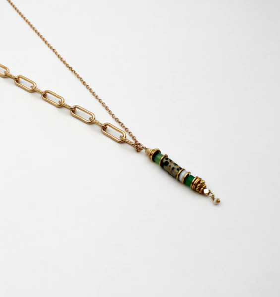 05-Collier long tige heishi BILLIE