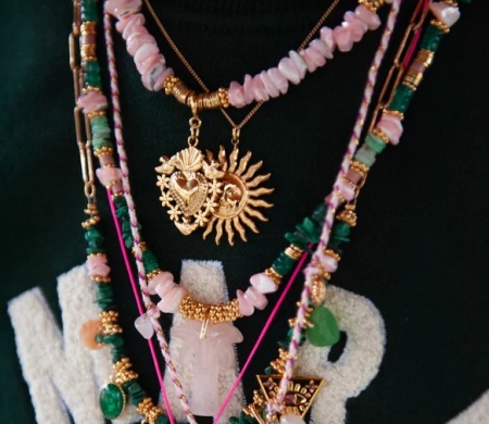 108-Collier soleil - MANON