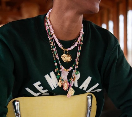 108-Collier soleil - MANON