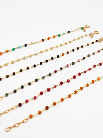 164-Bracelet pierres fines CAROLE