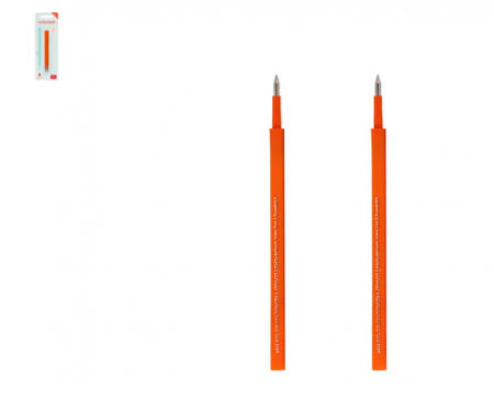 2 RECHARGES STYLO L. FRIENDS - LOVELY FRIENDS REFILL SET - ORANGE
