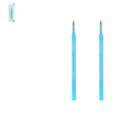 2 RECHARGES STYLO L. FRIENDS - LOVELY FRIENDS REFILL SET - SKY BLUE