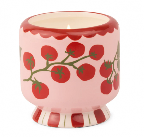 226g Tomato Vine Ceramic Candle - Heirloom Tomato - Bougie en c�ramique 226 g - TOMATE ANCESTRALE