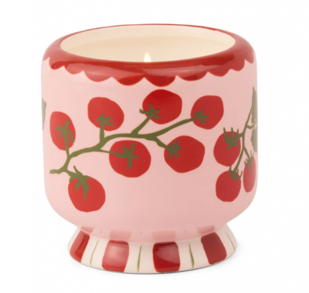 226g Tomato Vine Ceramic Candle - Heirloom Tomato - Bougie en céramique 226 g - TOMATE ANCESTRALE