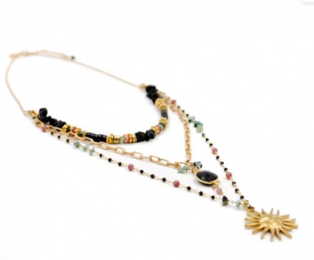 68-Collier 3 rangs - ELSA