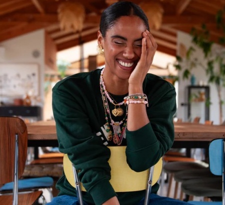 93-Bracelet crunchs - CHRISTELLE