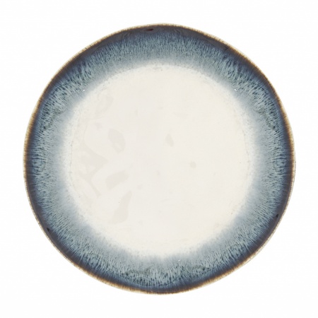 ASSIETTE A DESSERT - EN PORCELAINE - D21CM - NUANCE BLUE