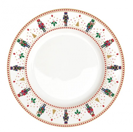 Assiette plate NUTCRACKER à l\'unité