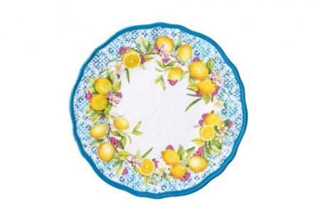 Assiette Platte en Mélamine Ø 28 cm - ISCHIA
