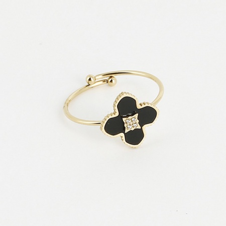 BAGUE REGLABLE ACIER DORE