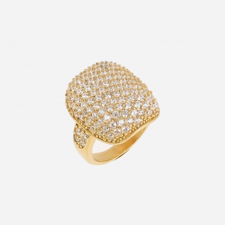BAGUE-TAILLE-ACIER DORE-54