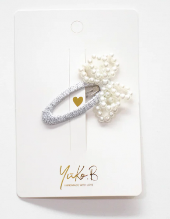 Barrette Paris Milena Blanche