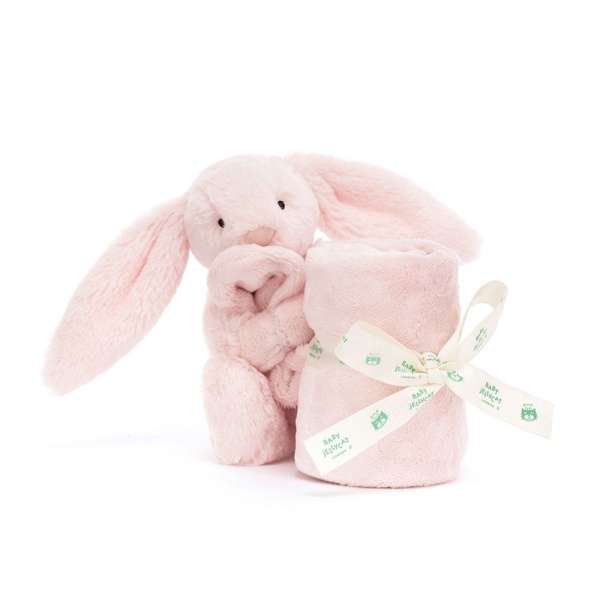 Bashful Pink Bunny soother / Doudou