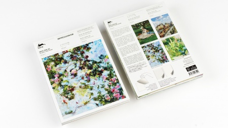 Bloc de papier &agrave; lettre A5NP Impressionism