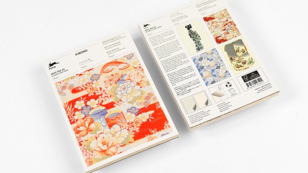 Bloc de papier � lettre A5NP Kimono