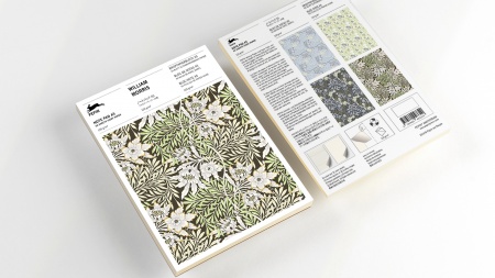 Bloc de papier à lettre A5NP William Morris