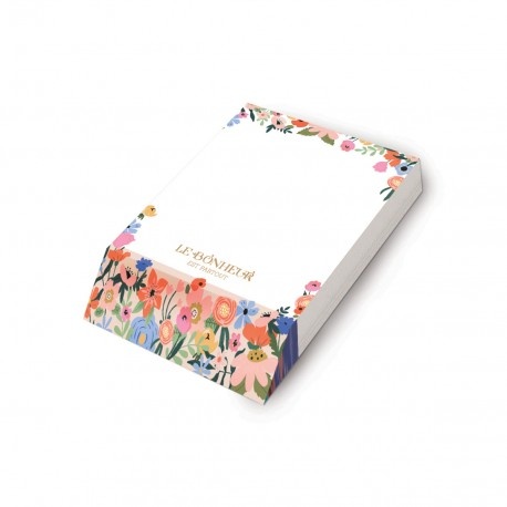 Bloc notes biseaut� - Le bonheur est partout