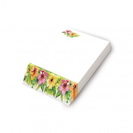 Bloc notes biseaut� - Vacances r�tro