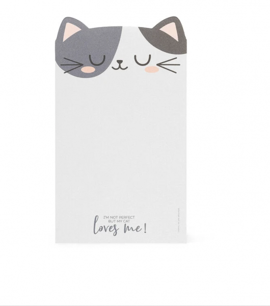 BLOC-NOTES MAGN. 60 FEUILLES - DON\'T FORGET - KITTY