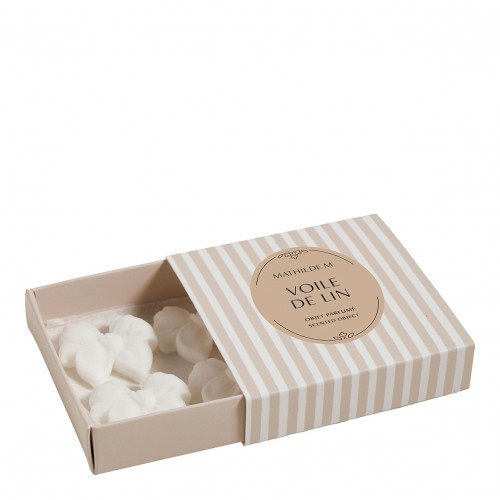 Boite 4 d�cors fondants Noeud - Voile de Lin