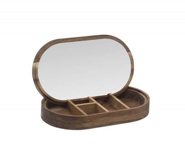 BOITE A BIJOUX ACACIA 24X14X3,5CM