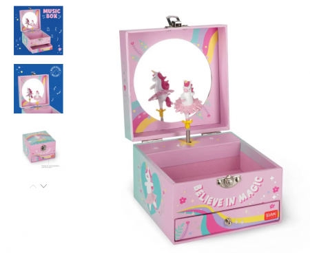 BOITE A BIJOUX MUSICALE - MUSIC BOX - UNICORN