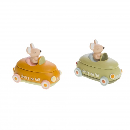 BOITE A DENTS VOITURE ORANGE