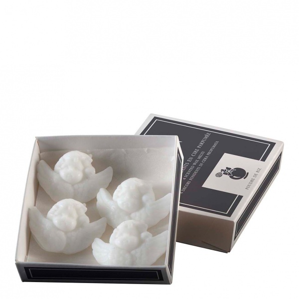 Bo�te de 4 d�cors fondants Ange - Poudre de Riz
