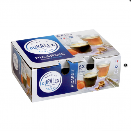 BOITE DE 6 GOBELET - PICARDIE - PM