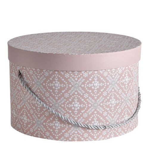 Boite de rangement - Boite � chapeau - F�te Nacr�e