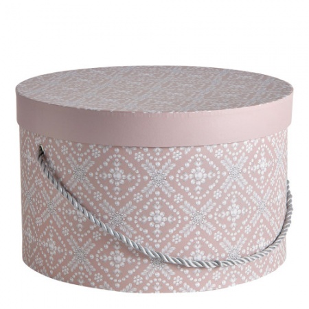 Boite de rangement - Boite à chapeau - Fête Nacrée