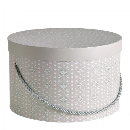 Boite de rangement - Boite à chapeau - Fête Nacrée