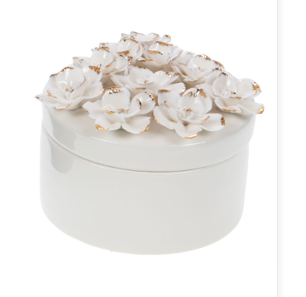 BOITE DECO FLEURS LINEA (à l\'unité)