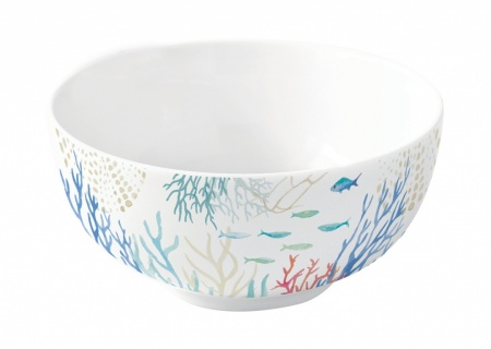 BOL D12CM EN PORCELAINE UNDER THE SEA