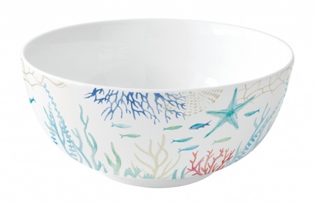 BOL D15CM EN PORCELAINE UNDER THE SEA