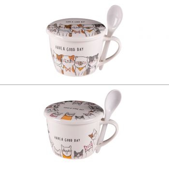 BOLS À SOUPE de la collection \ LE CHAT\  75cl