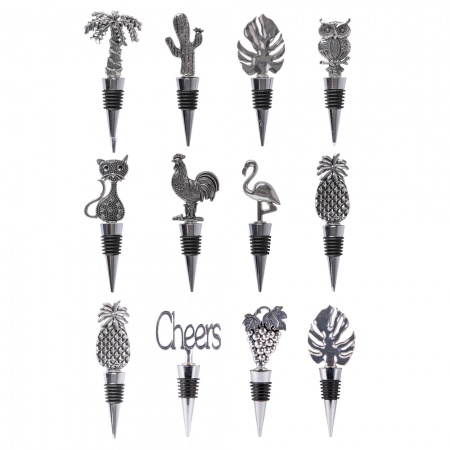 BOUCHON BOUTEILLE METAL PATINE