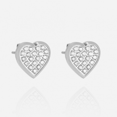 BOUCLE D\'OREILLE-Aimee-ACIER-zirconium sertis