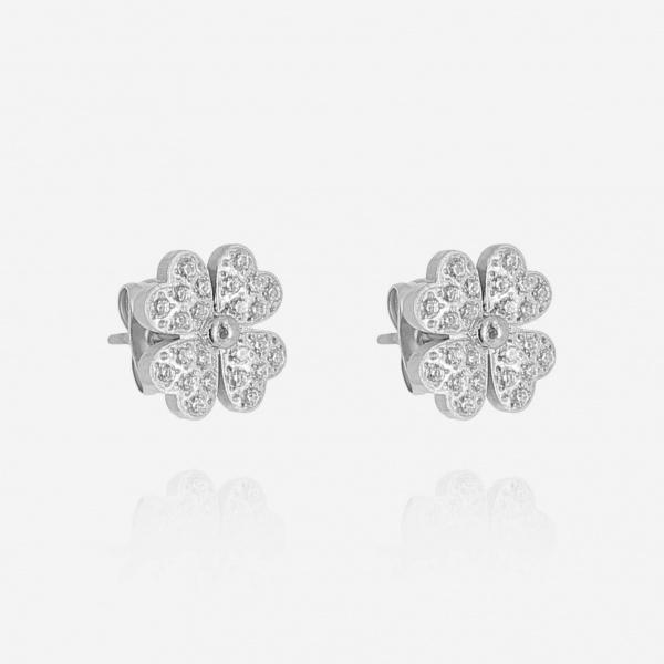 BOUCLE D\'OREILLE-Kikai-ACIER-zirconium sertis