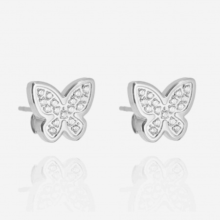 BOUCLE D\'OREILLE-Logan-ACIER-zirconium sertis