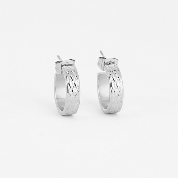 BOUCLE D OREILLE MINI BO ACIER