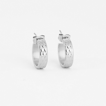 BOUCLE D OREILLE MINI BO ACIER