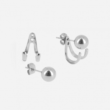 BOUCLE D OREILLE MULTI ACIER