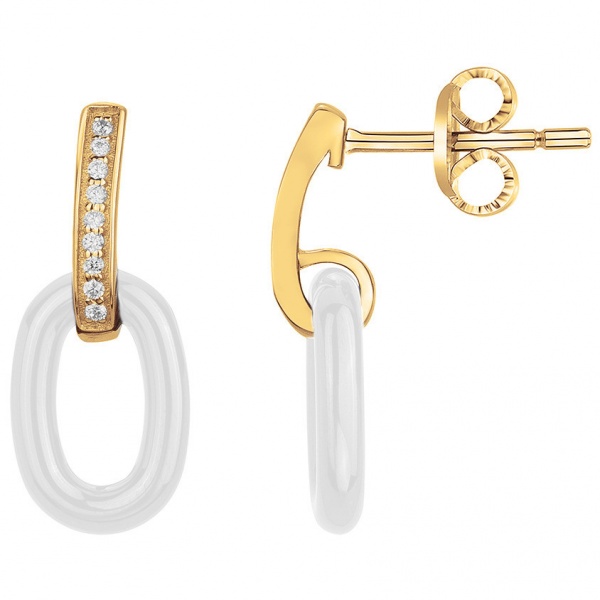 Boucles d\'oreille Plaqu� Or - JEANNE-B