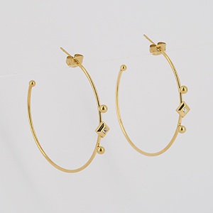 BOUCLES D OREILLES - CREOLE-HOOP