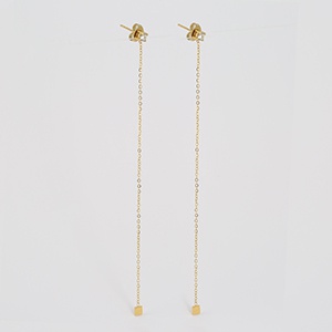 BOUCLES D OREILLES - DORE UNI