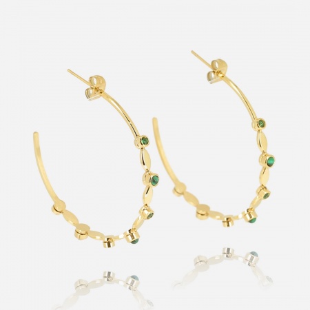 BOUCLES D OREILLES  CREOLE