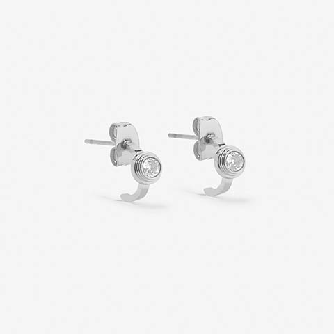 BOUCLES D OREILLES-EARRING - PUCE-STUD