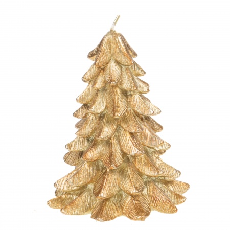 Bougie en forme de sapin H14