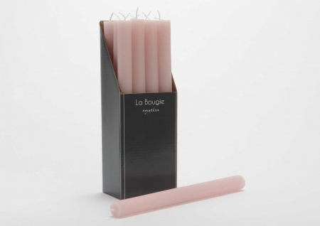 BOUGIE FLAMBEAU ROSE